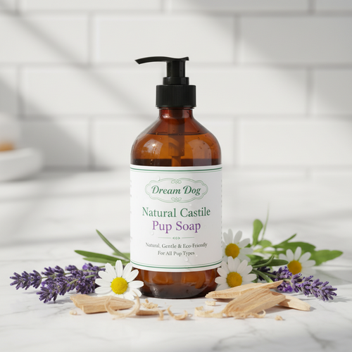 Dream Dog Natural Castile Pup Soap - Lavender, Chamomile & Cedarwood - 500ml